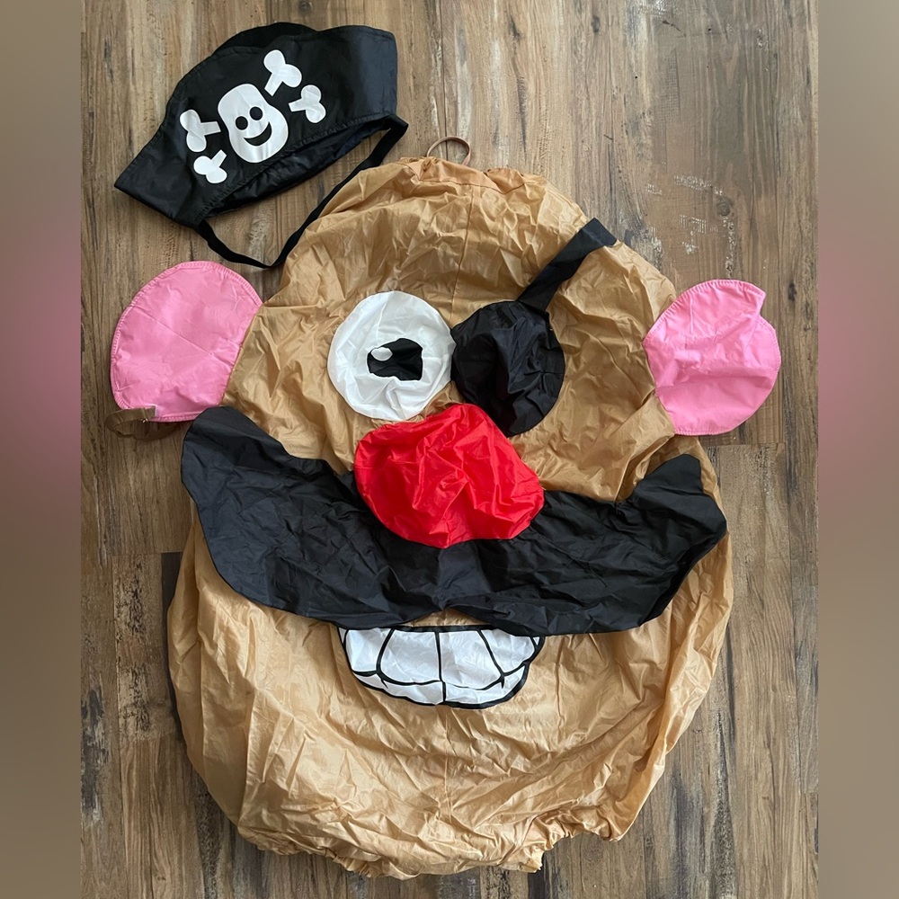 INFLATABLE Adult, Pirate - Mr. Potato Head Costume!